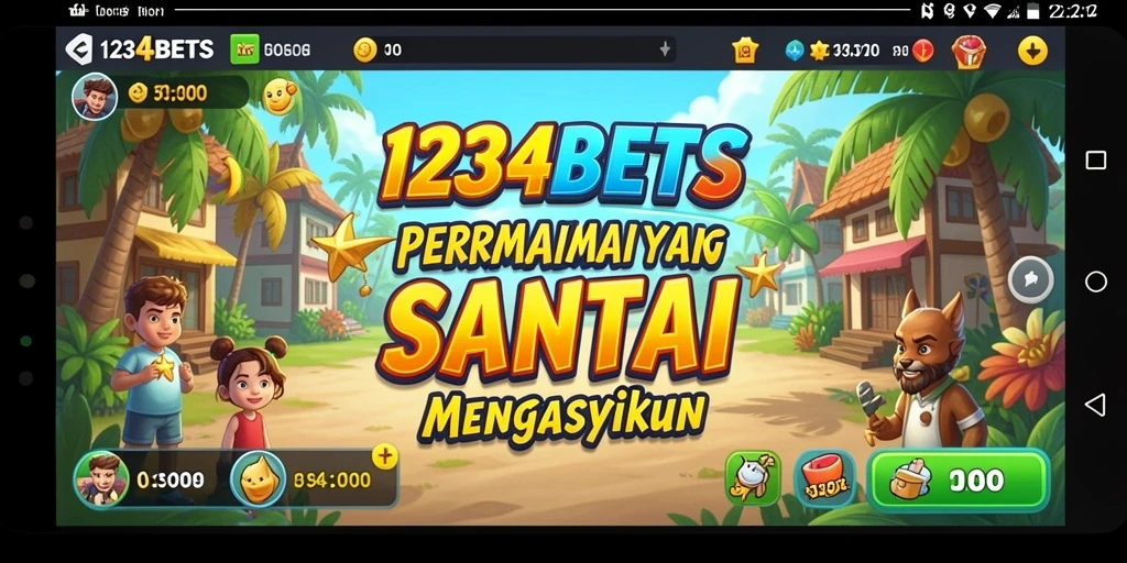 Tampilan utama gameplay 1234BETS yang menarik dan seru.