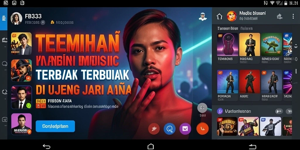Screenshot utama FB333 menampilkan gameplay menakjubkan dengan musik mengalun.