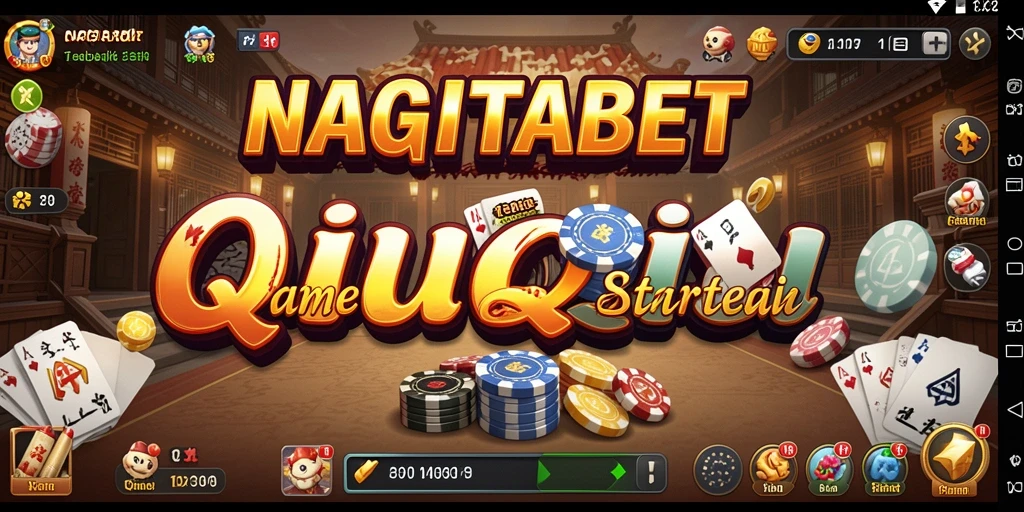 Tampilan gameplay seru NAGITABET saat bermain QiuQiu.