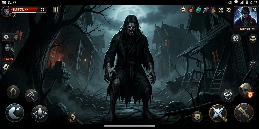 Gameplay SL777 yang menakutkan dengan nuansa horror yang kental.